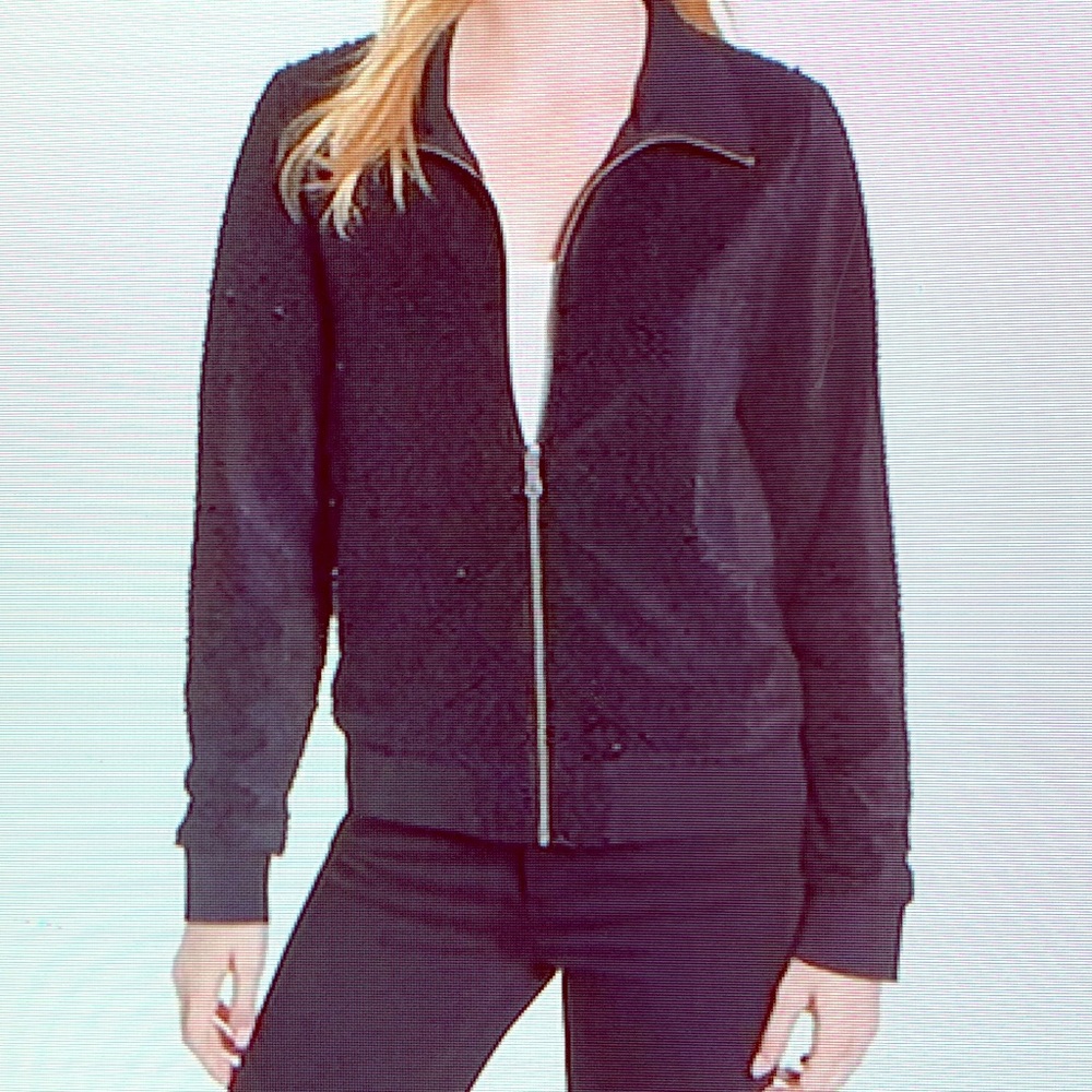 Trouble Black Sequin Jacket